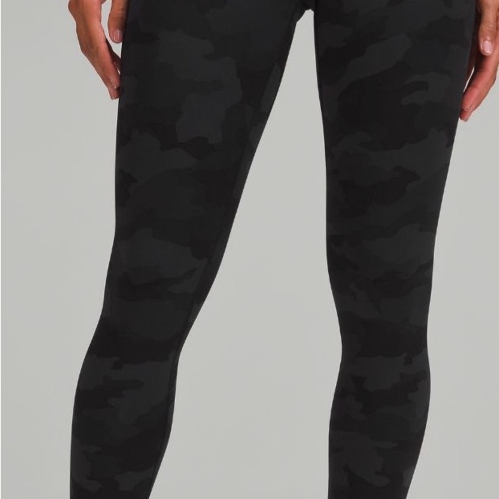 lululemon athletica Dark Camouflage Leggings